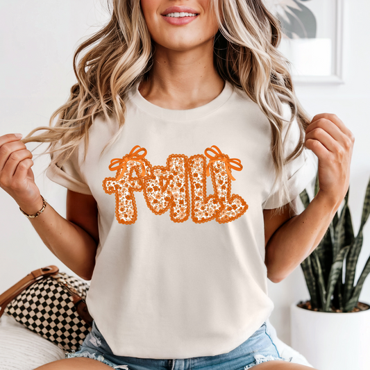 Fall Orange Floral