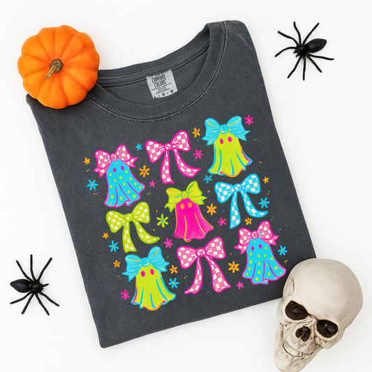 Checkered Colorful Ghosties
