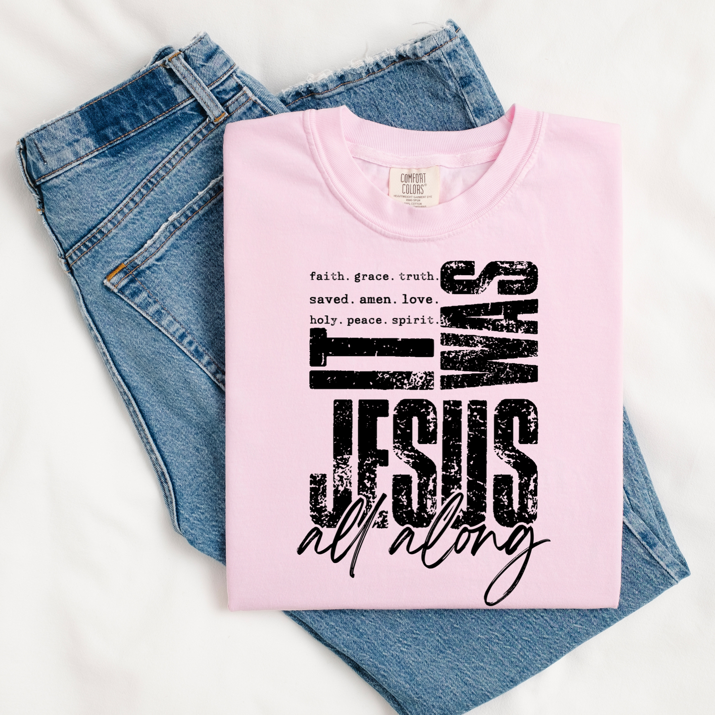It Was Jesus All Along (black)