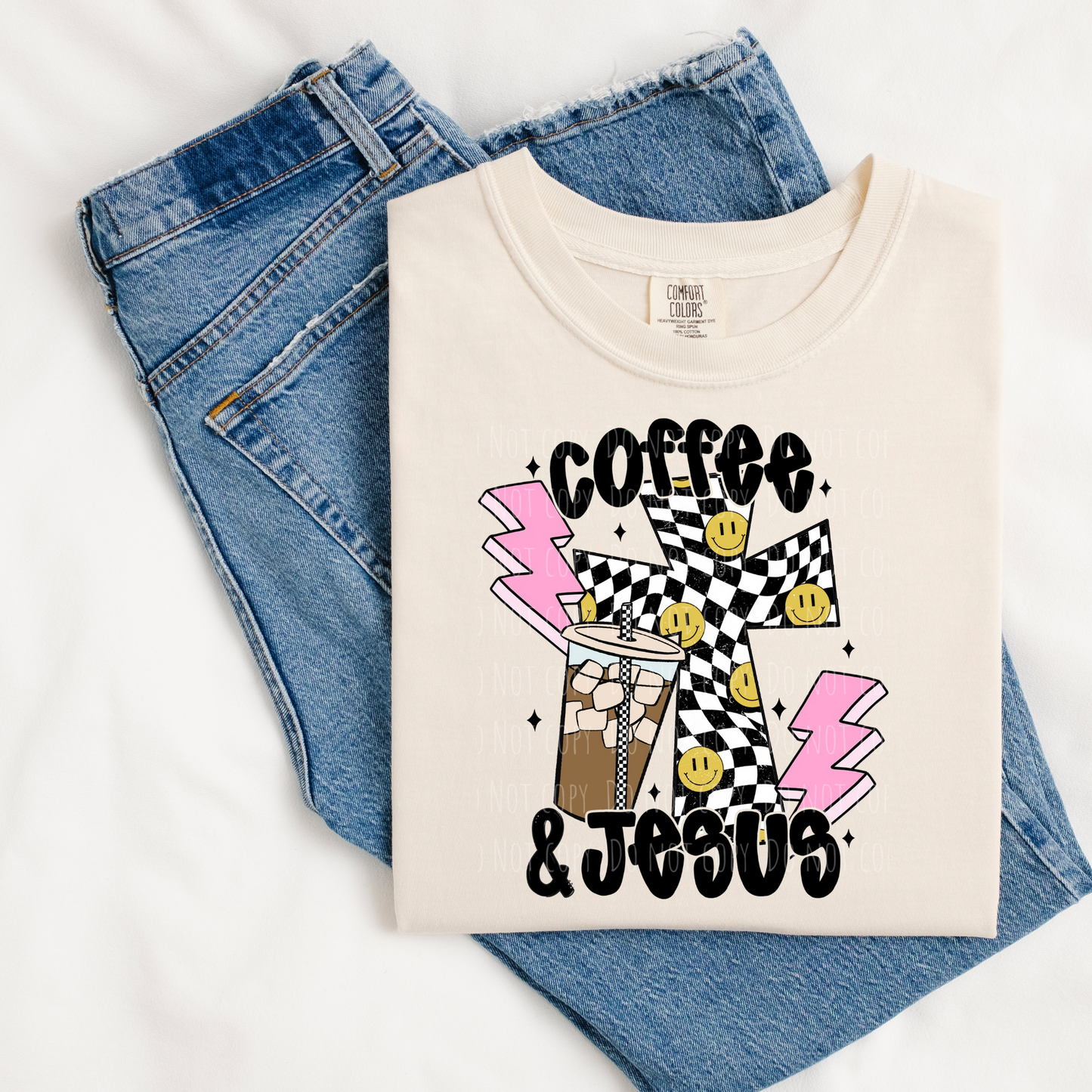 Coffee and Jesus (black)