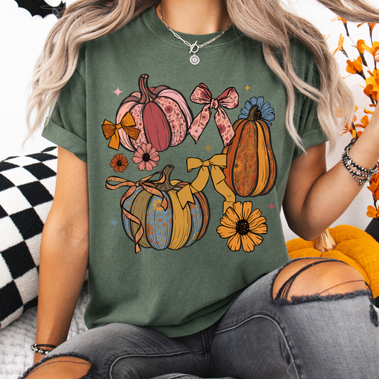 Vintage Boho Pumpkin Collage