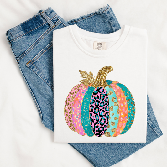 Colorful Leopard Pumpkin