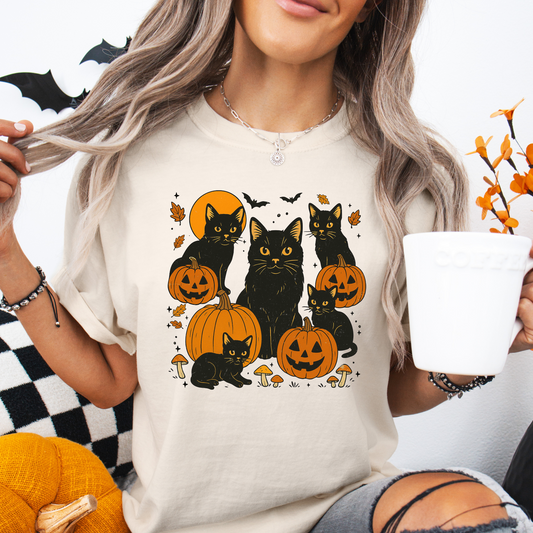 Black Cat Collage