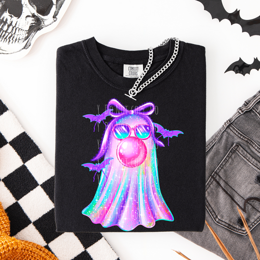 Faux Iridescent Bubble Ghost