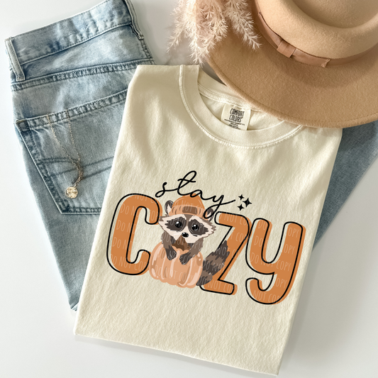 Stay Cozy Racoon