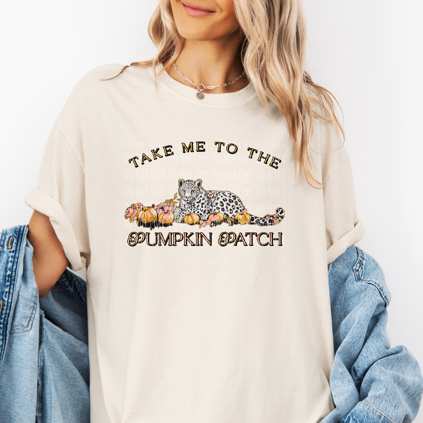 Take Me To The Pumpkin Patch Leopard