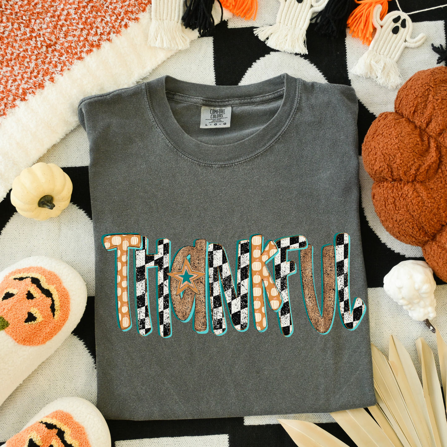 Thankful Checkered