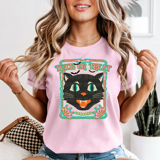 Trick Or Treat Black Cat
