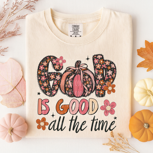 God Is Good All The Time Pumpkin