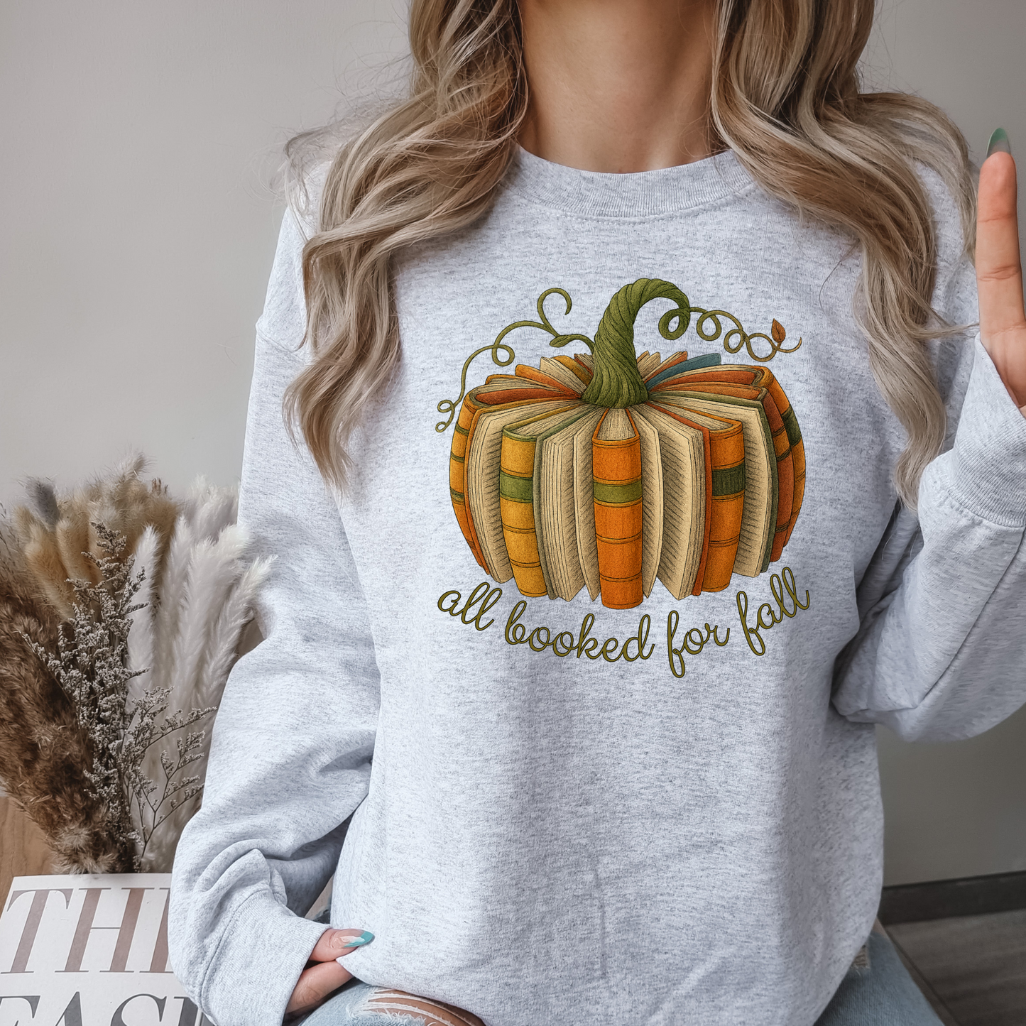 All Booked For Fall Pumpkin