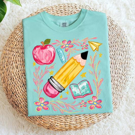 Brushstroke Boho Pencil
