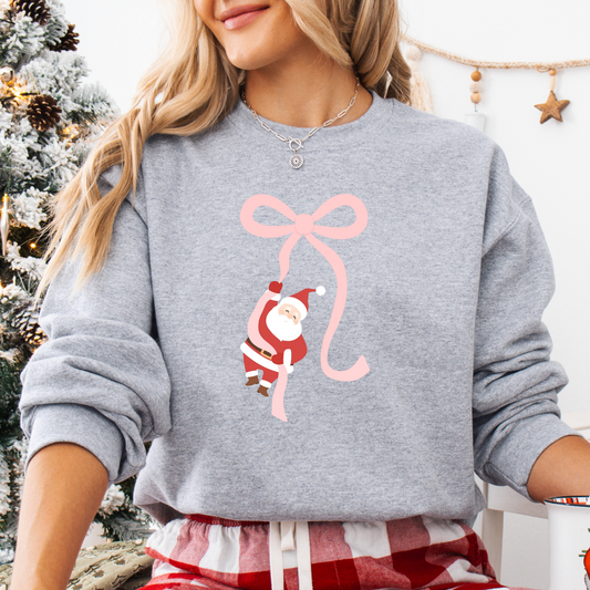 Cutesy Santa Bow