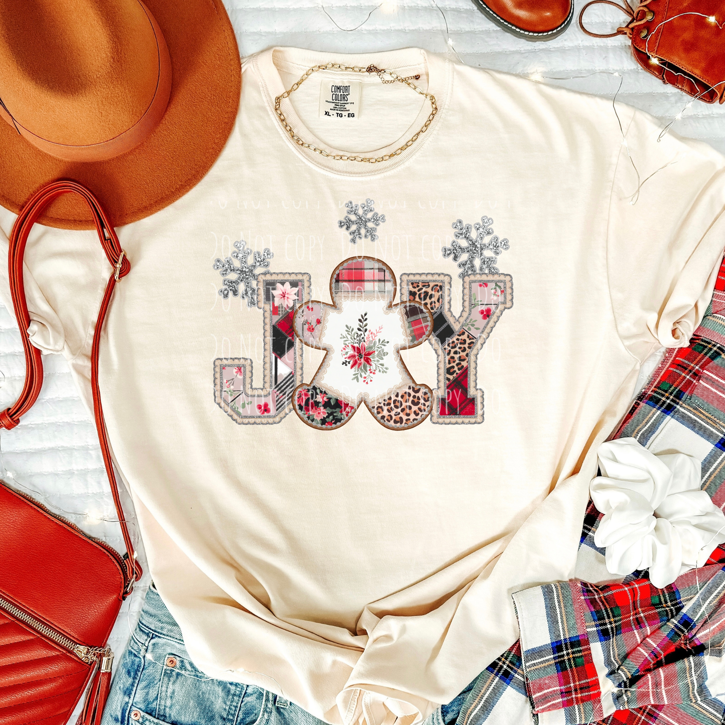 Patchwork Gingerbread Joy