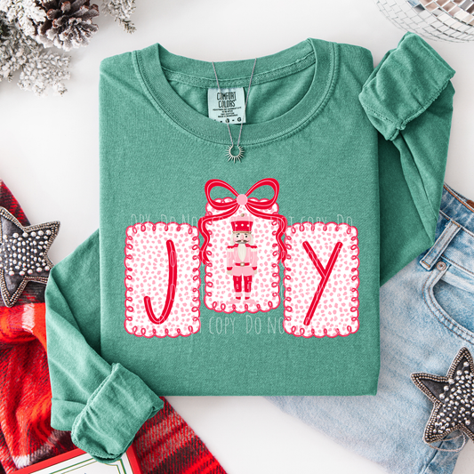 Dotted Coquette Joy Nutcracker Frames (red)