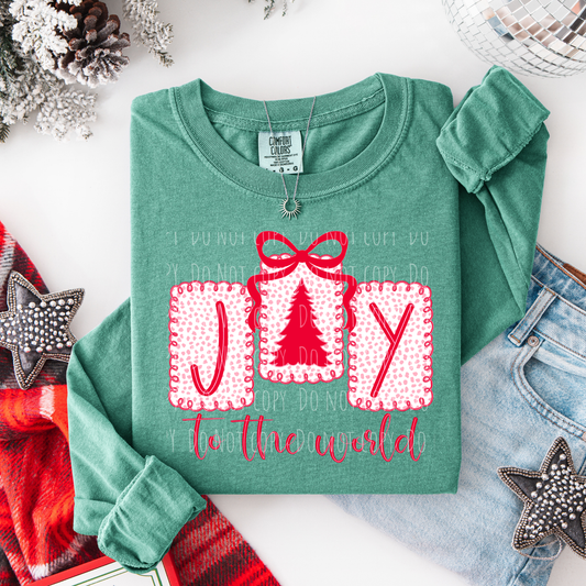 Dotted Coquette Joy To The World Frames