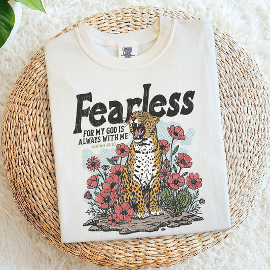 Fearless Leopard Floral