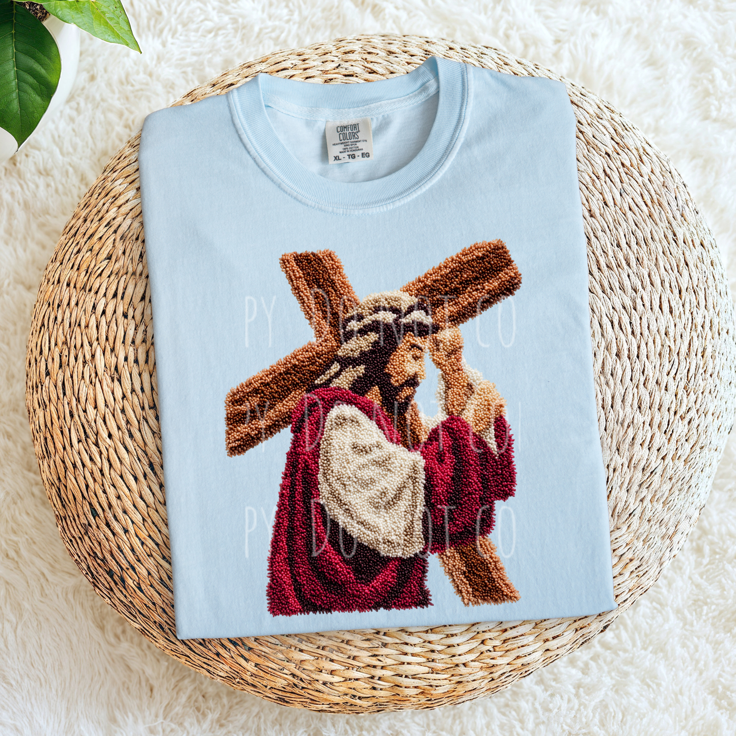 Latch Hook Jesus Cross