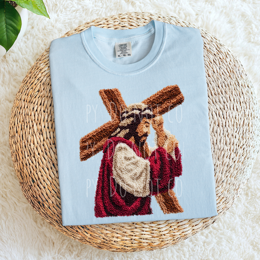 Latch Hook Jesus Cross