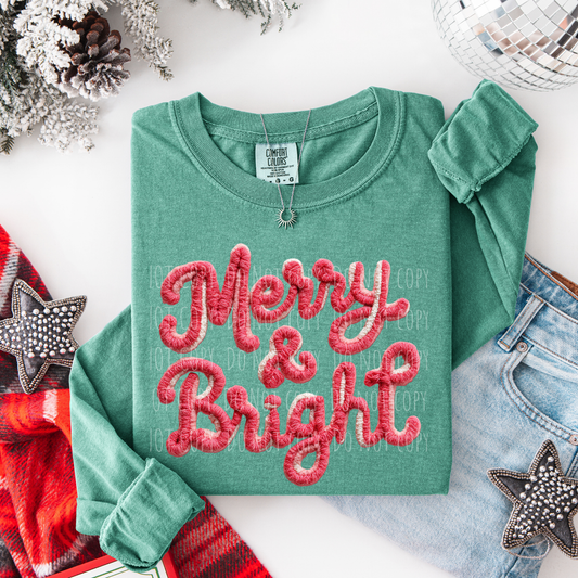 Latch Hook Merry and Bright