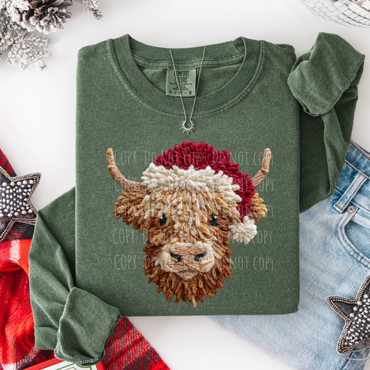 Latch Hook Christmas Highland