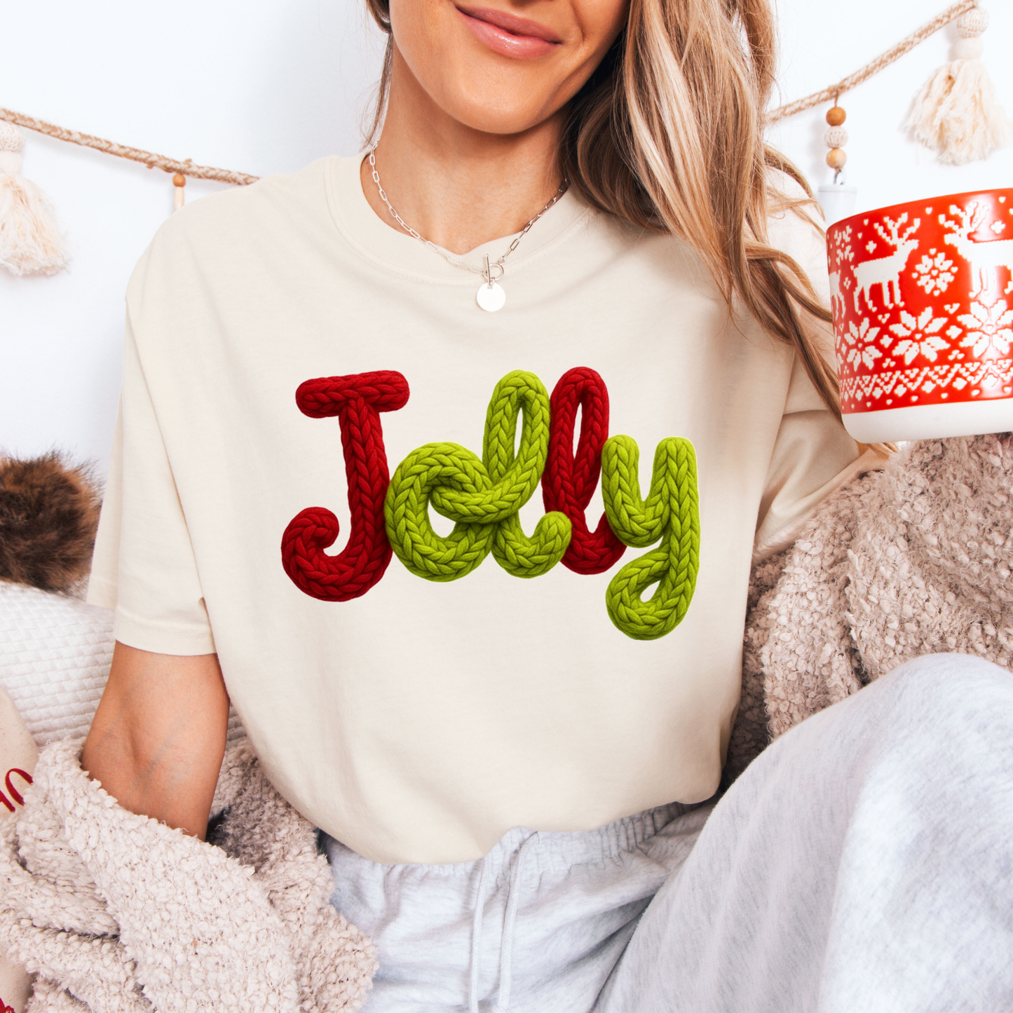 Faux Chunky Crochet Jolly