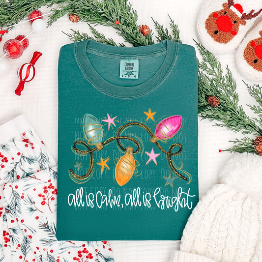 All Is Calm All Is Bright Lights