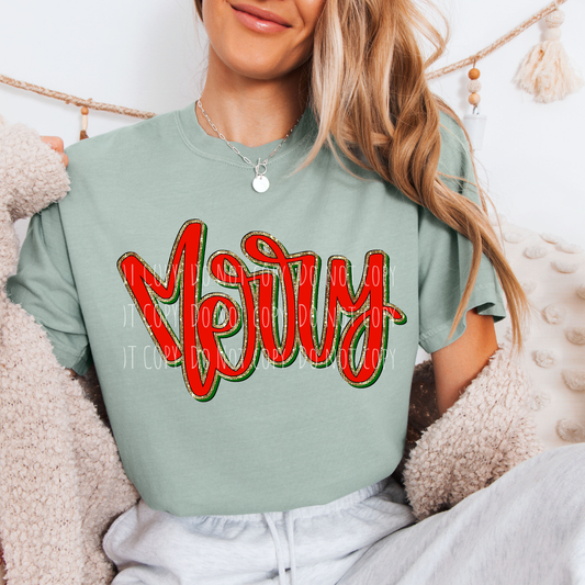 Merry Faux Gold
