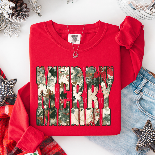 Christmas Camo Merry