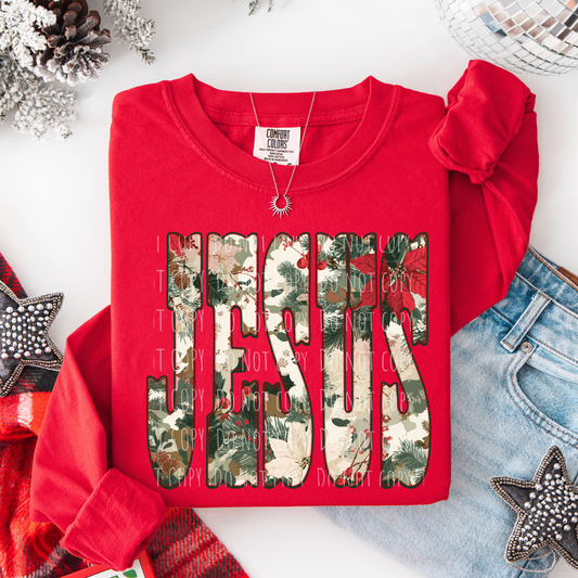 Christmas Camo Jesus