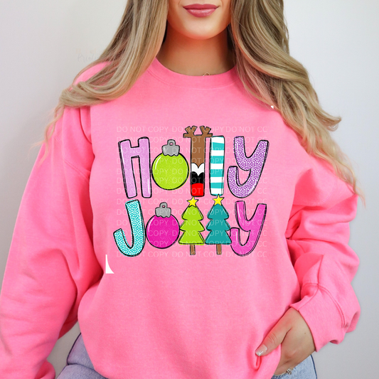 Holly Jolly (pink)