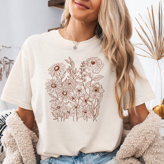 Retro Wildflower