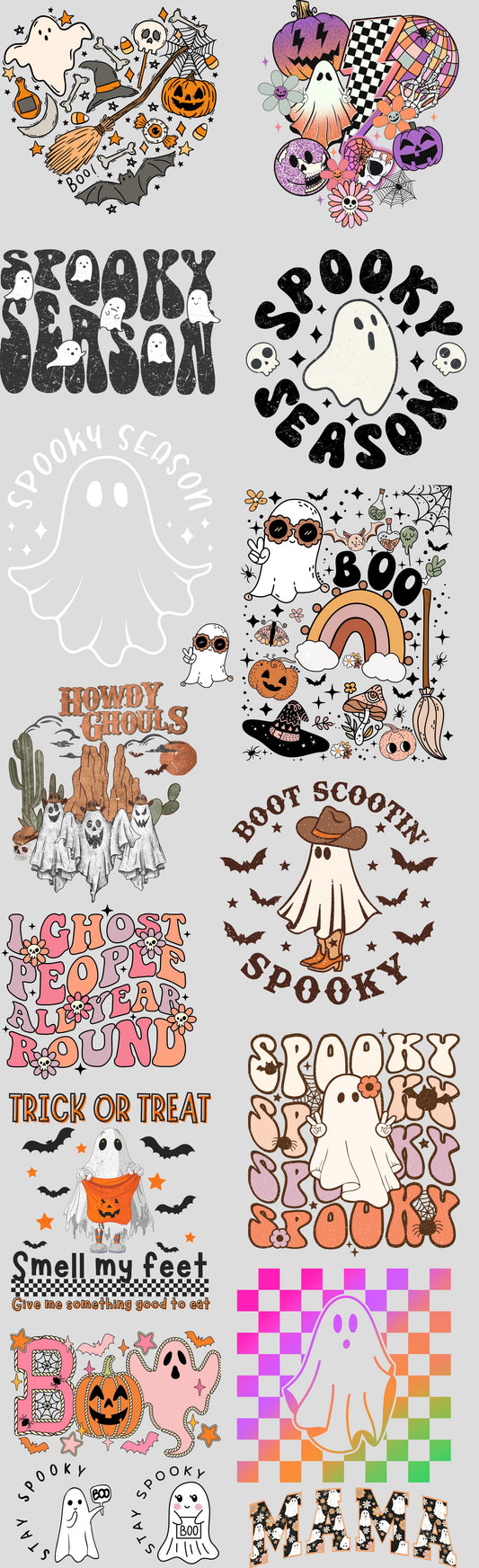 Ghost Premade Gang Sheet