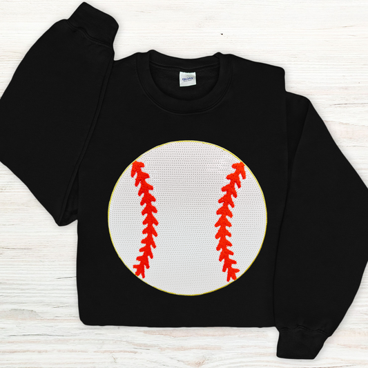 Sequin Baseball Patch