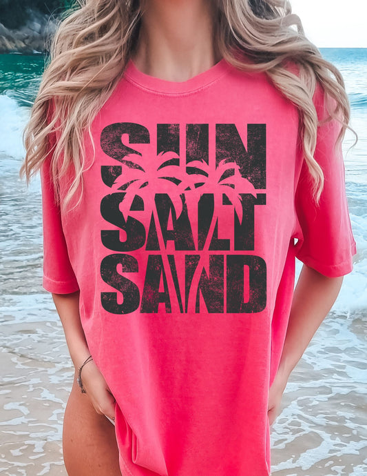 Sun Salt Sand Distressed (black)