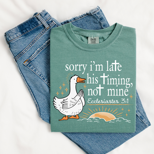 Sorry I'm Late