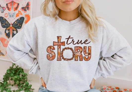 True Story Faux Embroidery