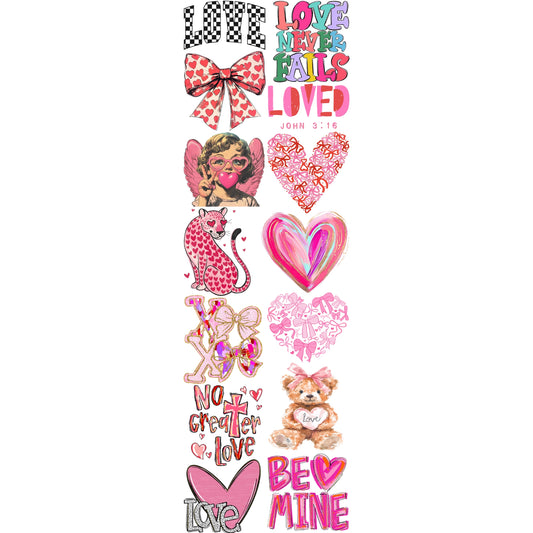 Vday Premade Gang Sheet (22x72)