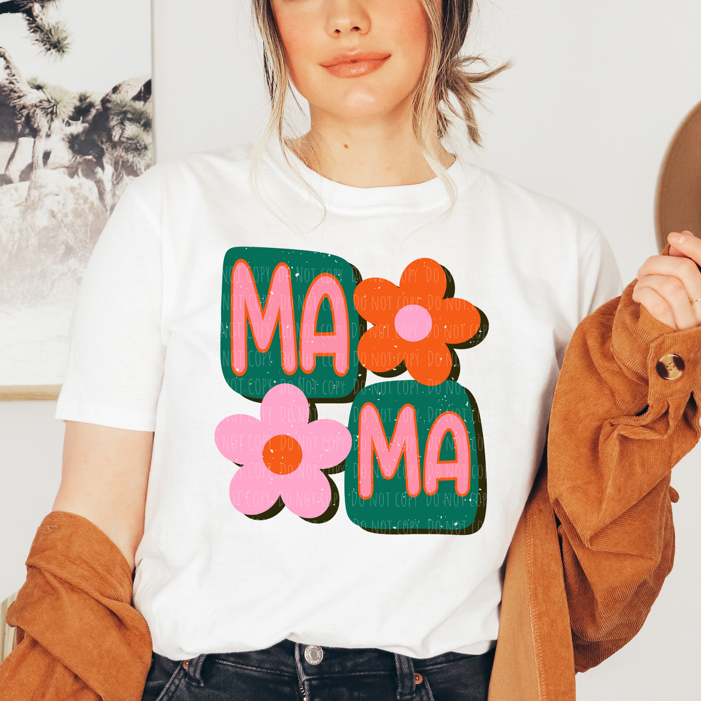 Retro Daisy Mama