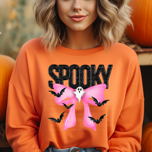 Spooky Bow (Pink)