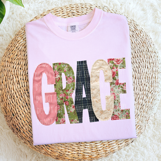 Faux Applique Grace