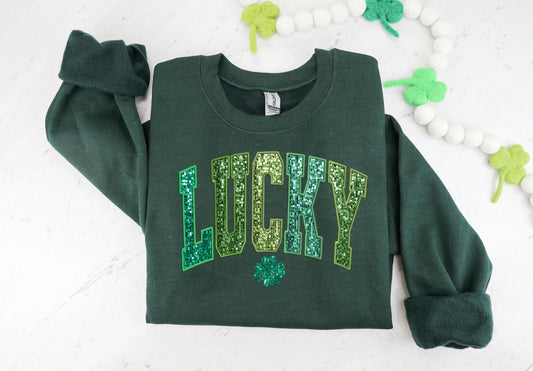 Lucky Faux Embroidery