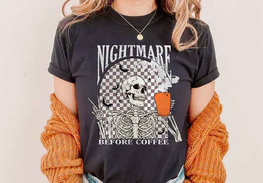 Nightmare Before Coffee white