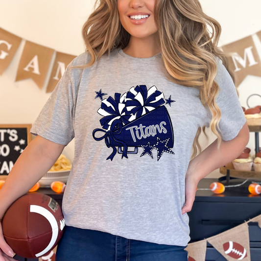 Titans Megaphone (navy/gray)