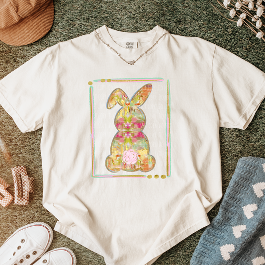 Pastel Brushstroke Bunny