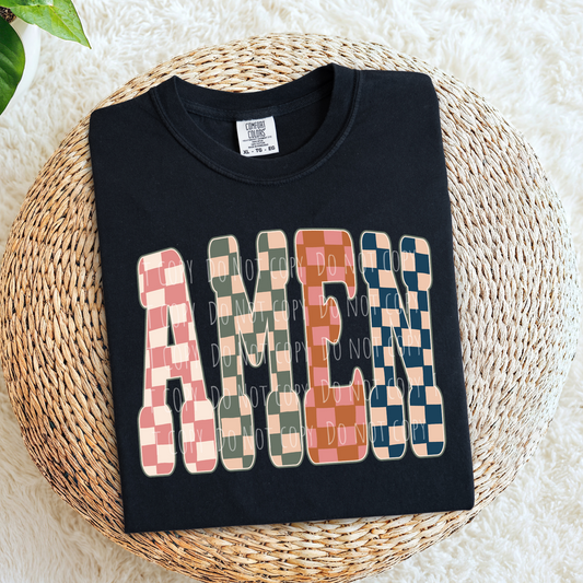 Checkered Amen
