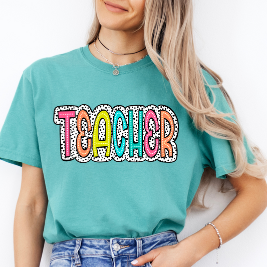 Teacher Dottie Colorful