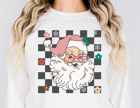 Santa Checkered (black)