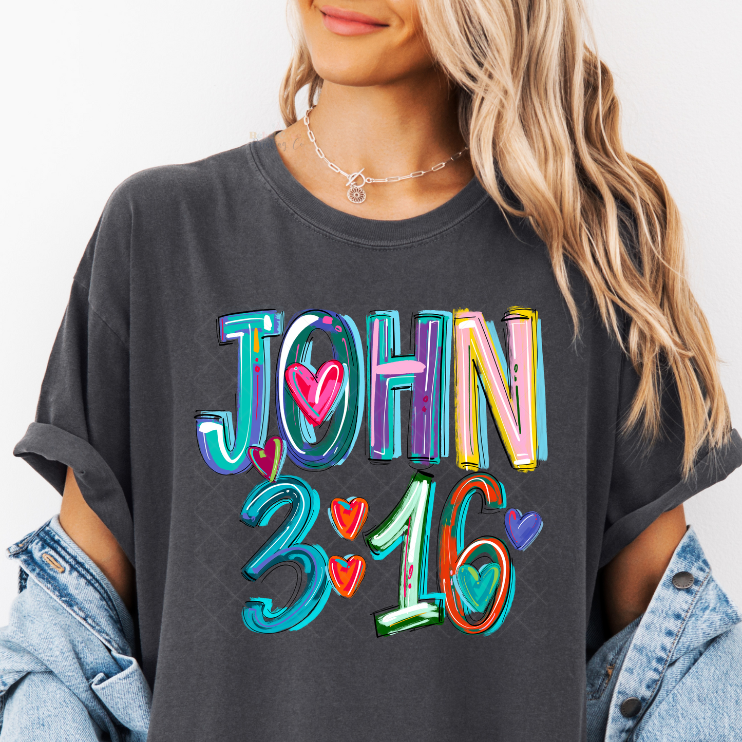 John 3:16 Fun Font