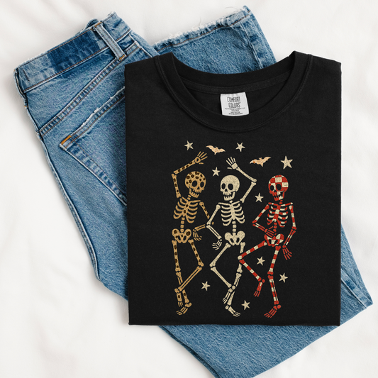 Leopard Checker Dancing Skellies