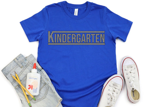 Kindergarten Checkered